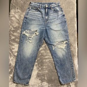 American Eagle Outfitters Curvy Mom Jean/Size 6/Color Blue